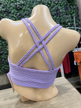 Textured Purple Brazilian Top